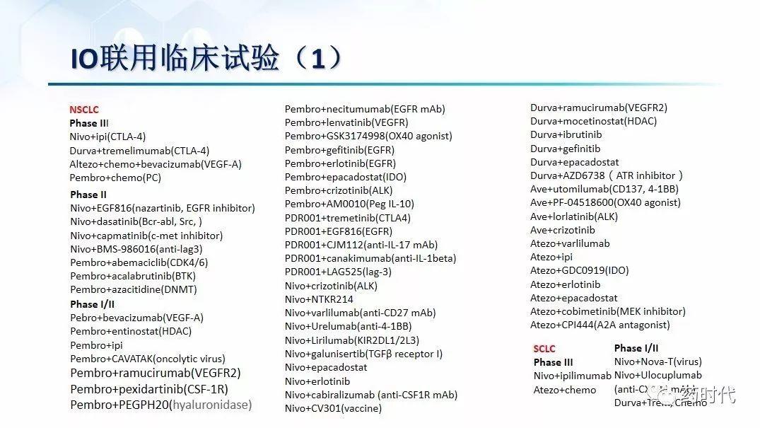 谢雨礼博士：肿瘤免疫疗法（IO）的联用策略