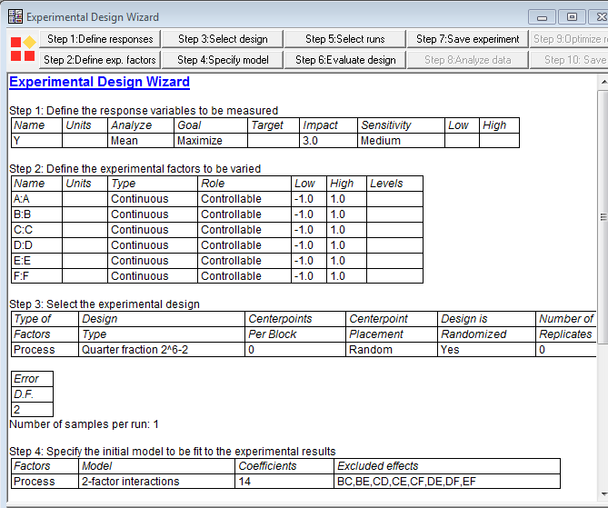 DOE工具4——Statgraphics篇（DOE系列之六）