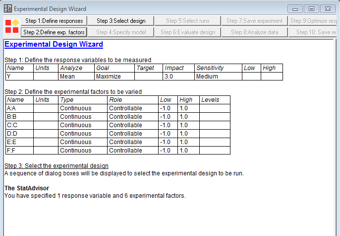 DOE工具4——Statgraphics篇（DOE系列之六）