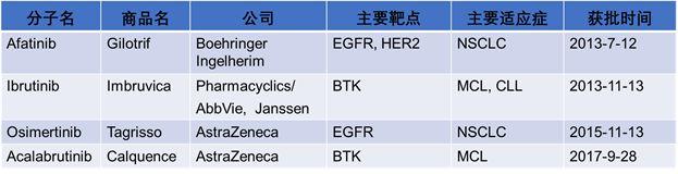 FDA 批准的38个激酶小分子抑制剂汇总分类、耐药机制及研发新动向