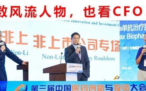 数风流人物，也看CFO！