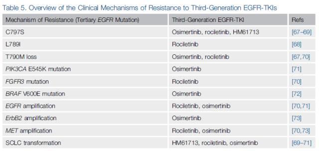 【重磅】表皮生长因子受体 (EGFR) 作为EGFR突变非小细胞肺癌的药物靶点：我们现在身在何处？去向何方？