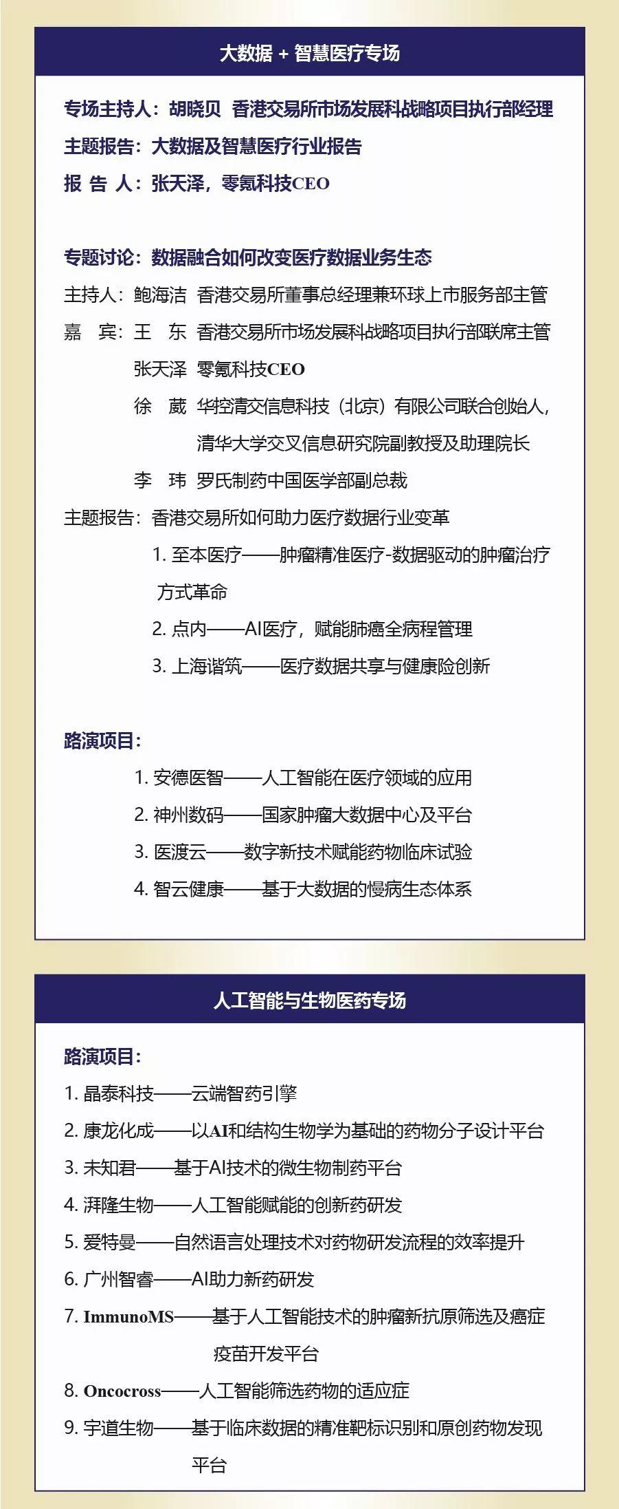 收藏！第四届中国医药创新与投资大会(CBIIC)终版日程