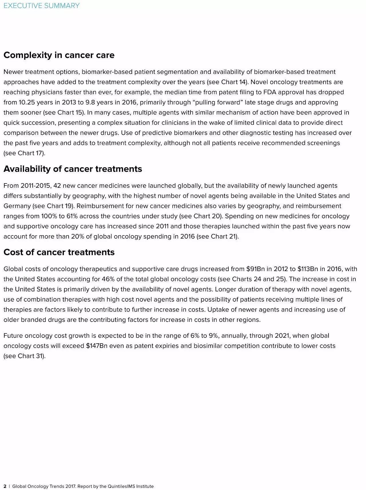 2017年全球肿瘤学趋势（Global Oncology Trends 2017）