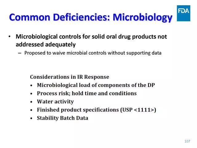 【视频、PPT】美国FDA仿制药申报技术讲座（一）