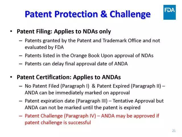 【视频、PPT】美国FDA仿制药申报技术讲座（一）