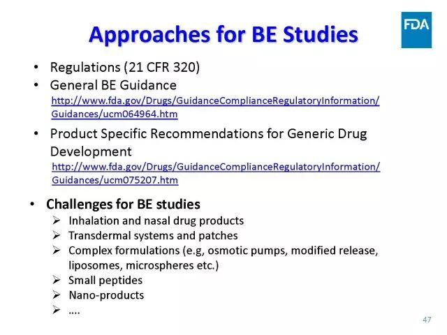 【视频、PPT】美国FDA仿制药申报技术讲座（一）