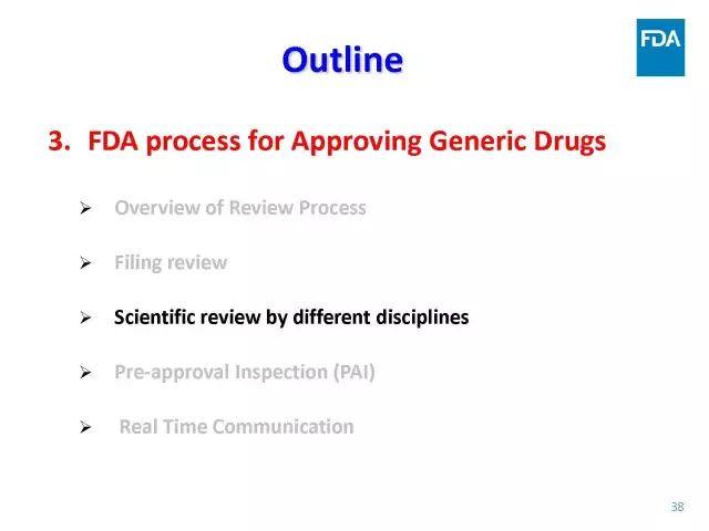 【视频、PPT】美国FDA仿制药申报技术讲座（一）