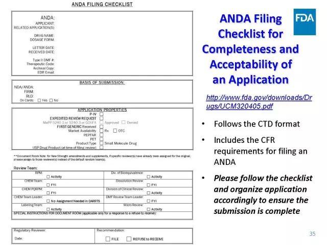 【视频、PPT】美国FDA仿制药申报技术讲座（一）