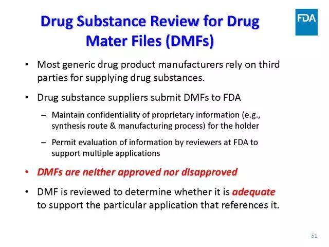 【视频、PPT】美国FDA仿制药申报技术讲座（一）