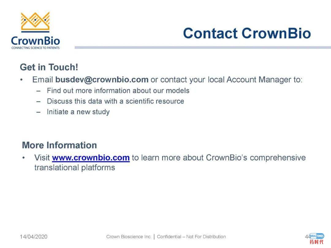 药时代直播间|“NAFLD/NASH和纤维化转化性临床前动物模型:从啮齿类动物到非人类灵长类动物(NHP)”网络研讨会问题解答