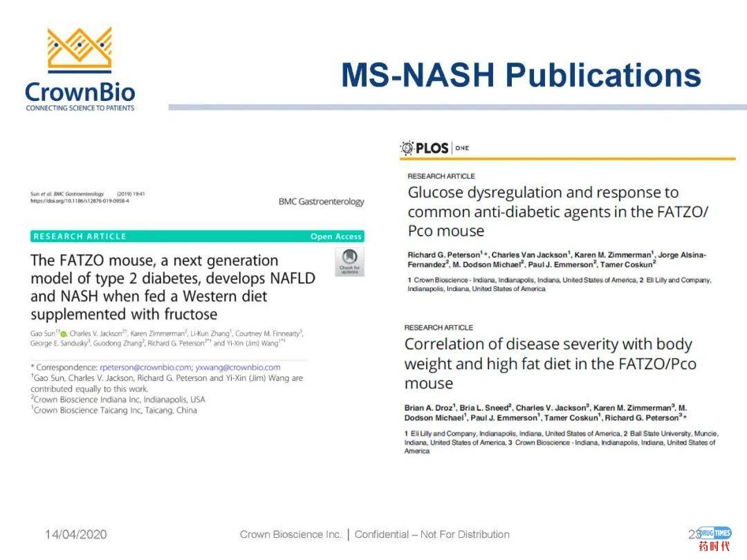 药时代直播间｜“NAFLD/NASH和纤维化转化性临床前动物模型：从啮齿类动物到非人类灵长类动物（NHP）”网络研讨会问题解答