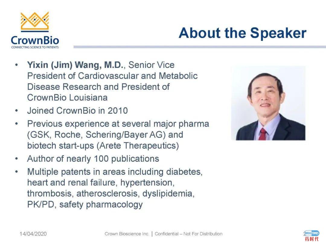 药时代直播间|“NAFLD/NASH和纤维化转化性临床前动物模型:从啮齿类动物到非人类灵长类动物(NHP)”网络研讨会问题解答
