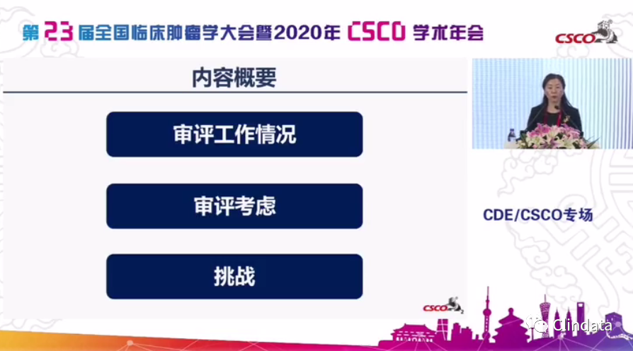 视频 | CDE杨志敏部长：《2020年中国抗肿瘤创新药审评情况报告》