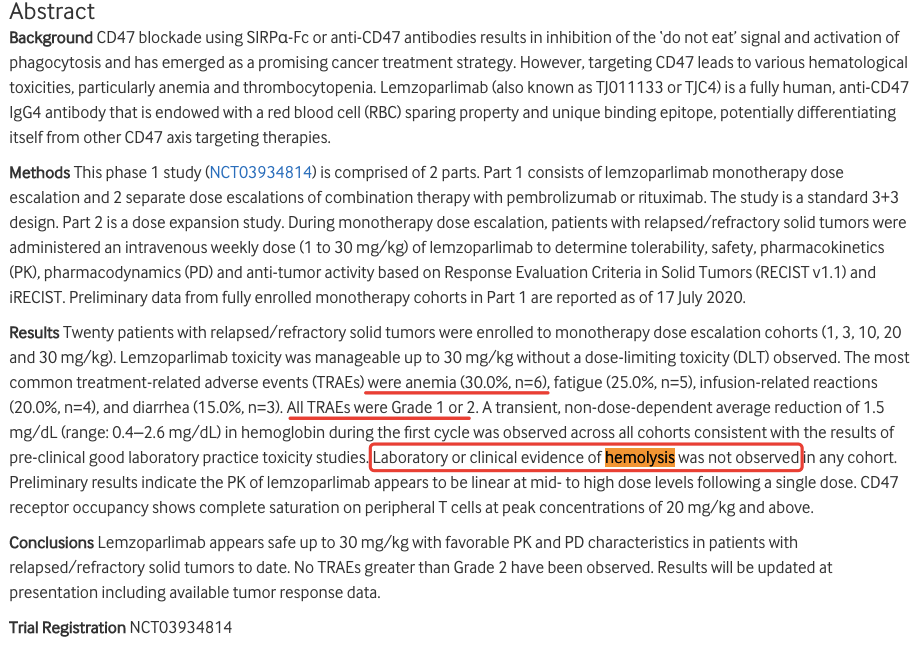 CD47/SIRPα终于走向台前，吉利德、艾伯维成为主力阵营