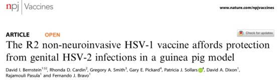 NPJ VACCINES | 让病毒卡在神经末梢，新型疱疹病毒疫苗显示出意想不到的效果