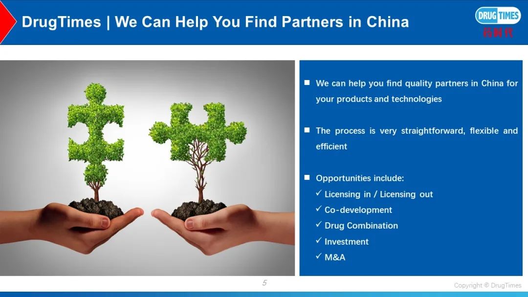 DrugTimes, We Help You Find Partners in China!