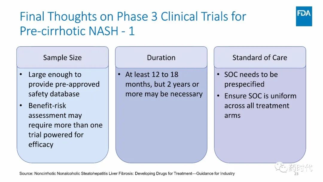 FDA最新文件 | Drug Development for NASH with Fibrosis 全文