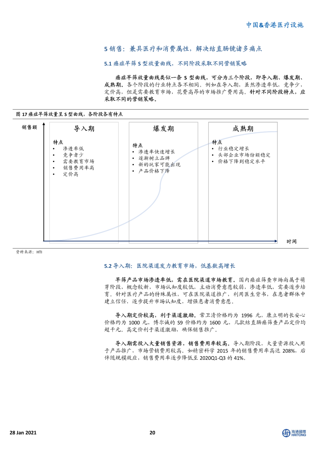 海通国际报告 | 癌症早筛 星辰大海