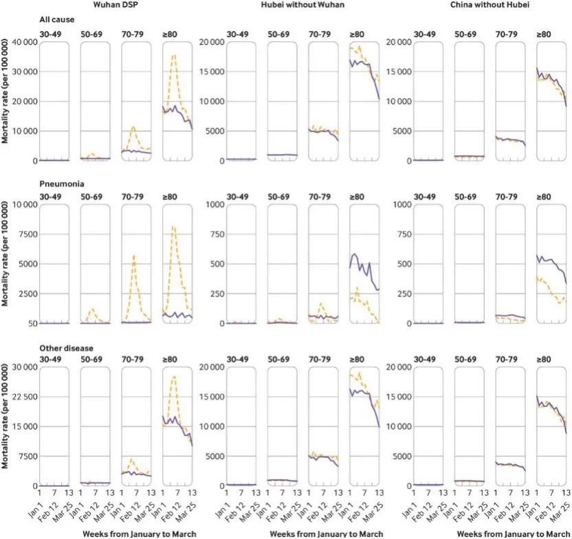 BMJ：2020年新冠疫情如何改变我国的整体死亡率？