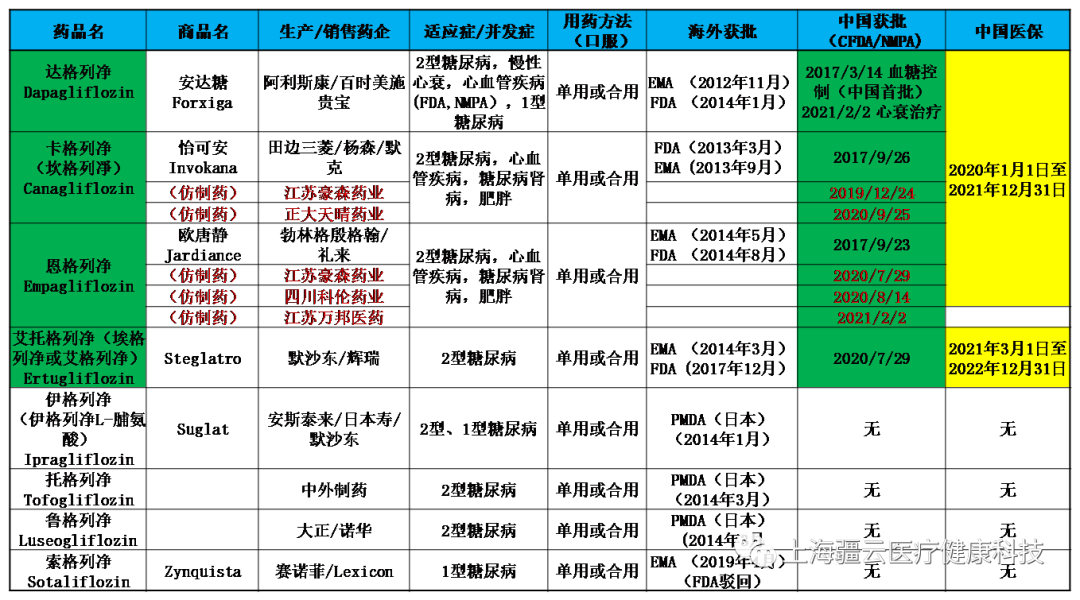 医保“新”药：SGLT2i和GLP-1RA：糖尿病、肾病、心衰、心血管病，肥胖症，一网打尽！（上）