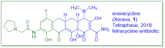 旧即为新——完全合成的四环素类抗生素Eravacycline(Xerava)