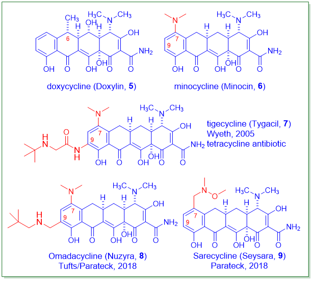 旧即为新——完全合成的四环素类抗生素Eravacycline(Xerava)