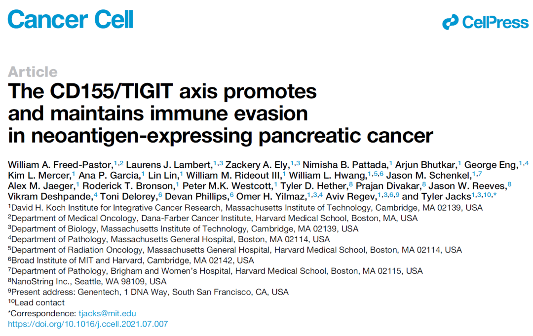 PD-1+TIGIT+CD40，三药联用清除胰腺癌，即将开展临床试验