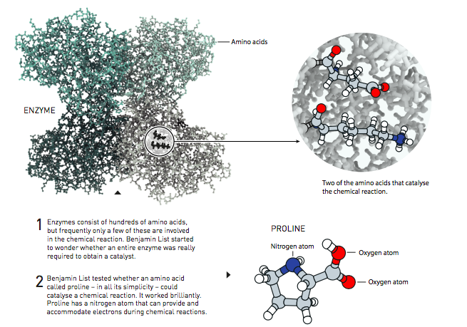 2021年诺贝尔化学奖回归化学，授予不对称有机催化领域