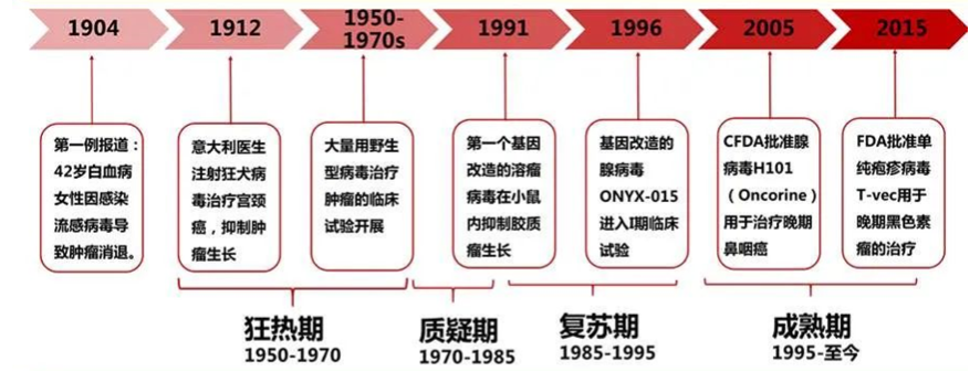 【行研】溶瘤病毒药物研发现状——跌宕百年，开启新纪元