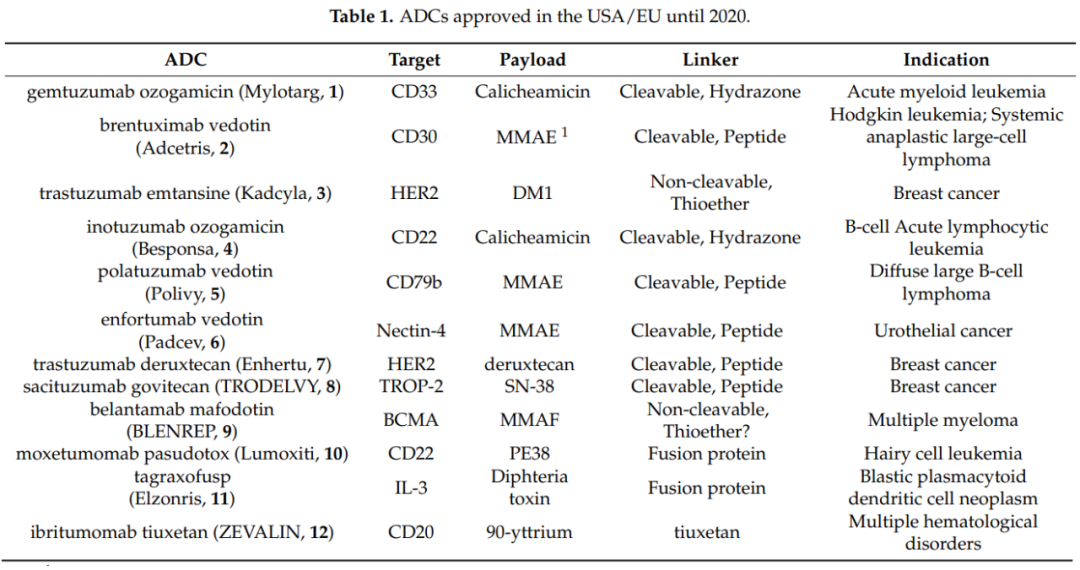 收藏！ADC全景概况（payload，linker，conjugate和Endocytosis）