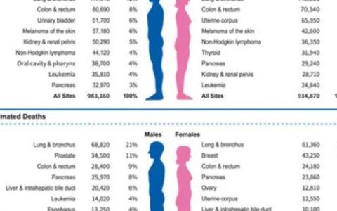 最新！Cancer Statistics 2022报告发布，美国人患癌风险持续下降，中国仍高居不下