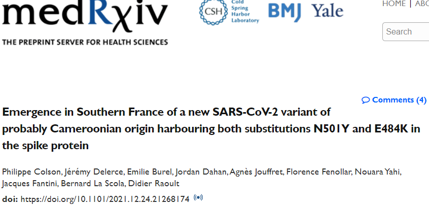 SARS-CoV-2新变异毒株出现，携带多达46个突变