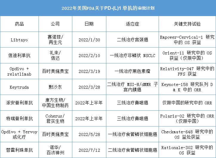 中国PD-(L)1“卷”到了美国？今年即将见分晓