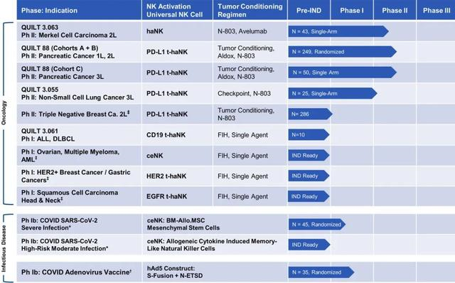 重磅！全球CAR-NK细胞疗法全景图