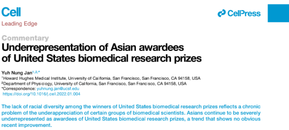 获奖少、贡献被低估，知名华人学者撰文批评美国亚裔长期遭受歧视