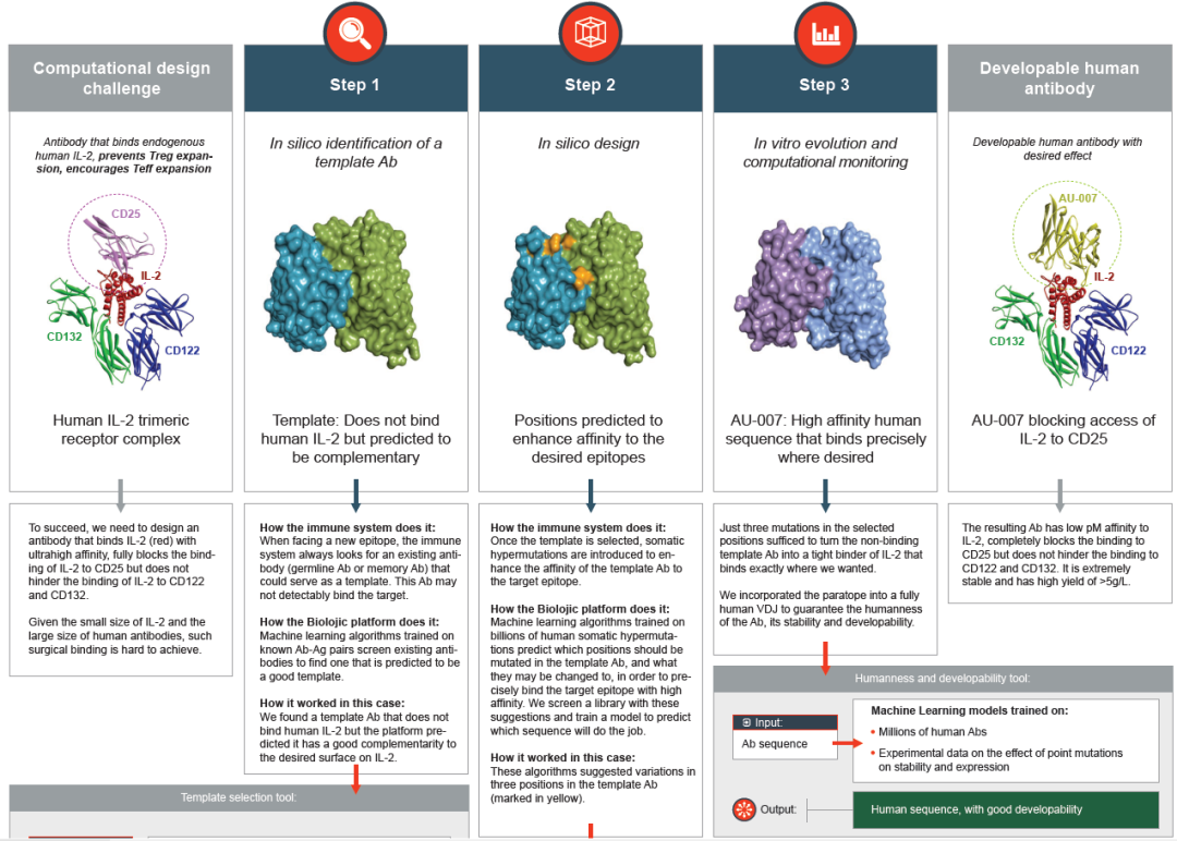 首款全计算机设计抗体药进入临床：IL-2抗体AU-007