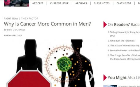 美国癌症协会：癌症风险男女最高差10倍！是由性别引起的吗？30万人数据给你答案