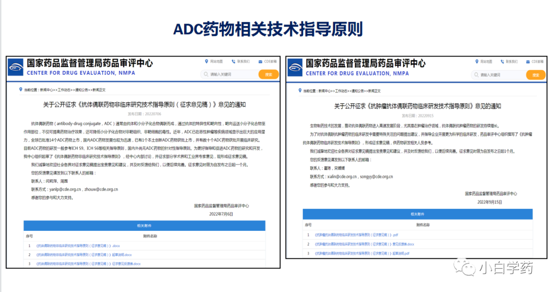 CDE重磅PPT | 抗肿瘤ADC药物的临床研发与审评考虑