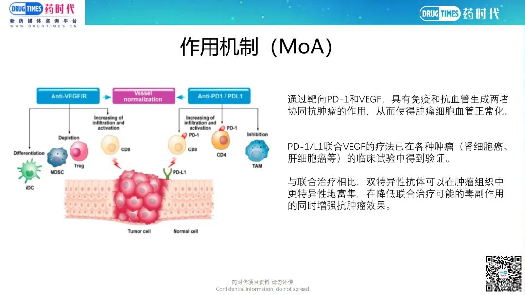 药时代BD-042 | 与康方50亿美元项目同靶点（PD-1xVEGF），进度全球第二！