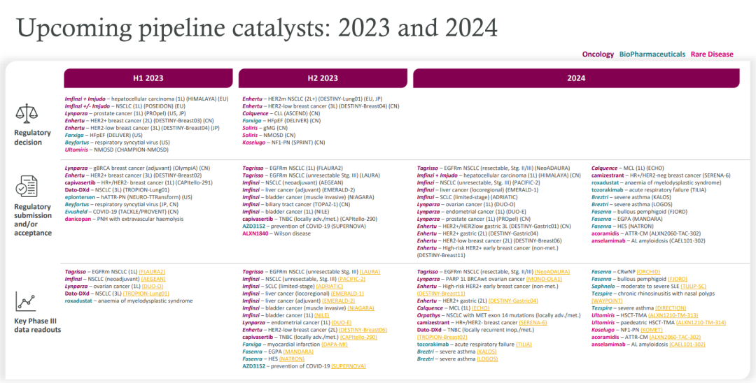 阿斯利康2022：营收近450亿美元，大涨25%！新老产品「两开花」