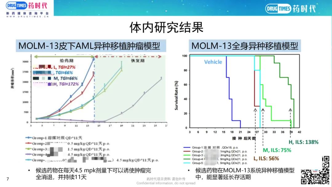 药时代BD-052项目 | FLT3靶向临床III期口服小分子寻求合作