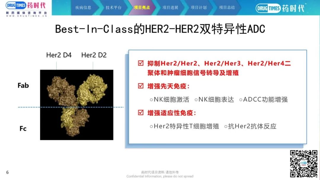 药时代BD-029-002项目 | 临床阶段大瘤种BIC潜质HER2HER2双靶点ADC寻求合作