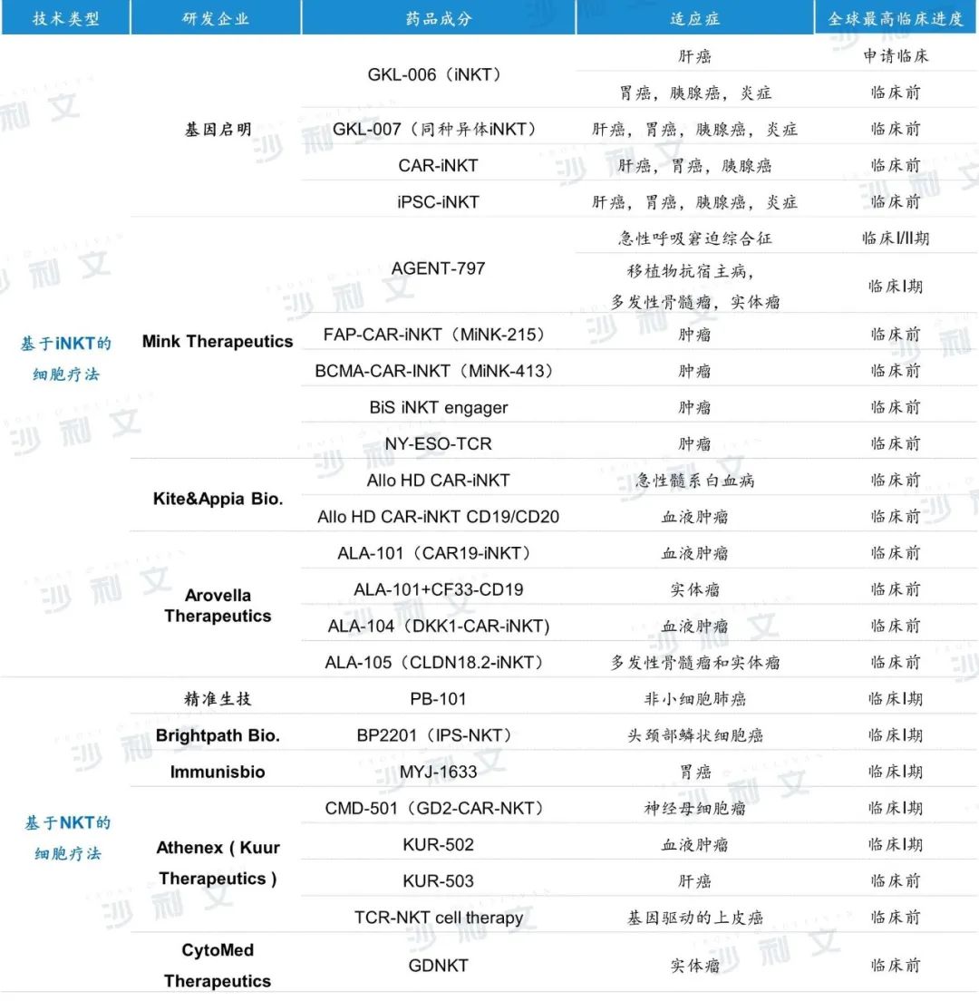 恶性肿瘤的细胞免疫治疗现状与iNKT细胞疗法新进展