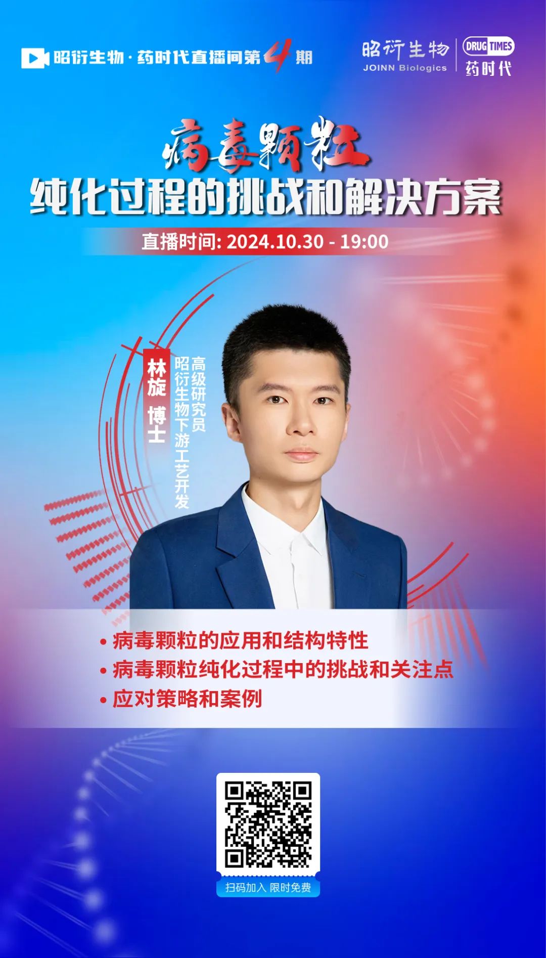 病毒颗粒纯化过程的挑战和解决方案 | 昭衍生物·药时代直播间第4期
