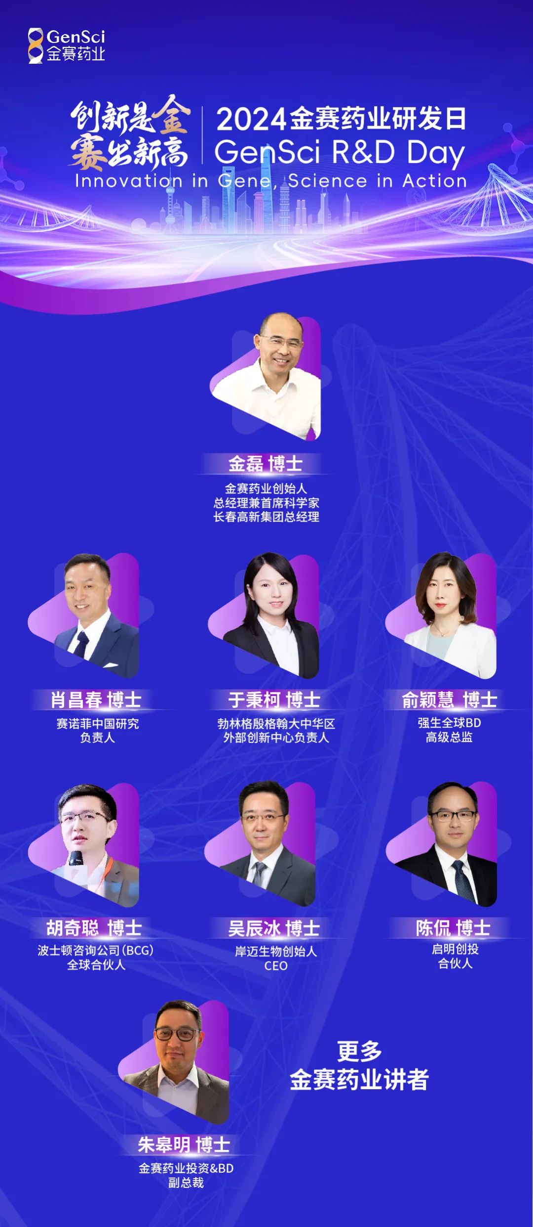报名倒计时！预约「金赛药业2024研发日」线上直播，金赛最新管线抢先看！