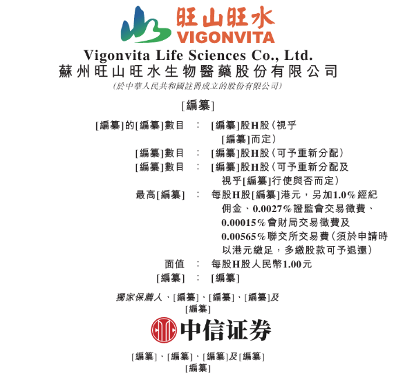 丹诺医药、旺山旺水递表港股IPO！